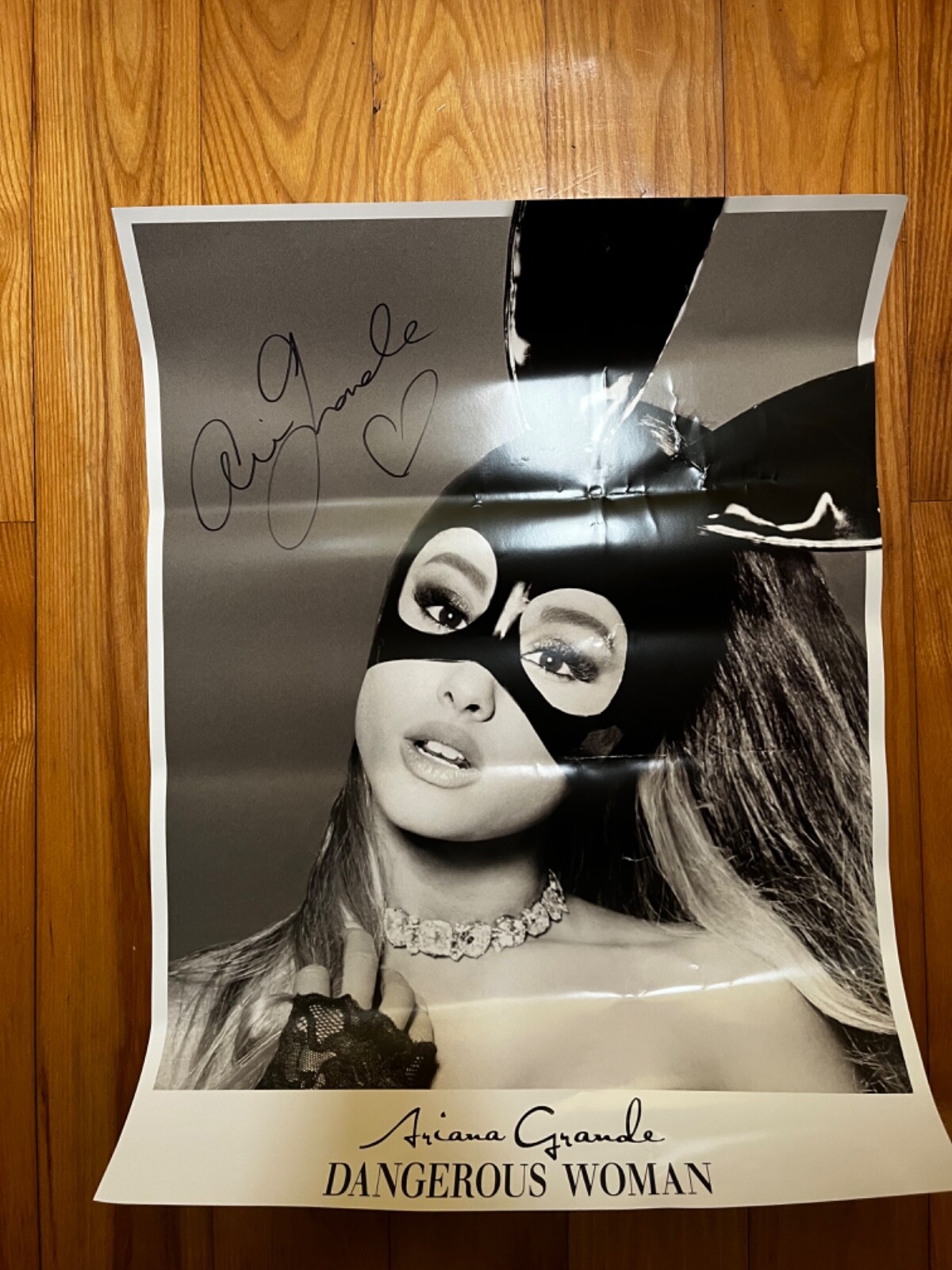 ariana grande dangerous woman wicked eternal sunshine signed