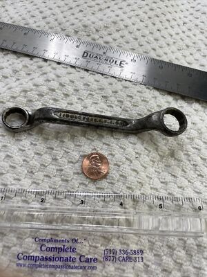 Industro Select Offset Wrench 12/  and 9/16  #932 USA Vtg
