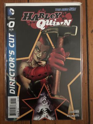 Harley Quinn Director's Cut #0 (2014 DC) Amanda Connor, Jimmy Palmiotti NEW NM+