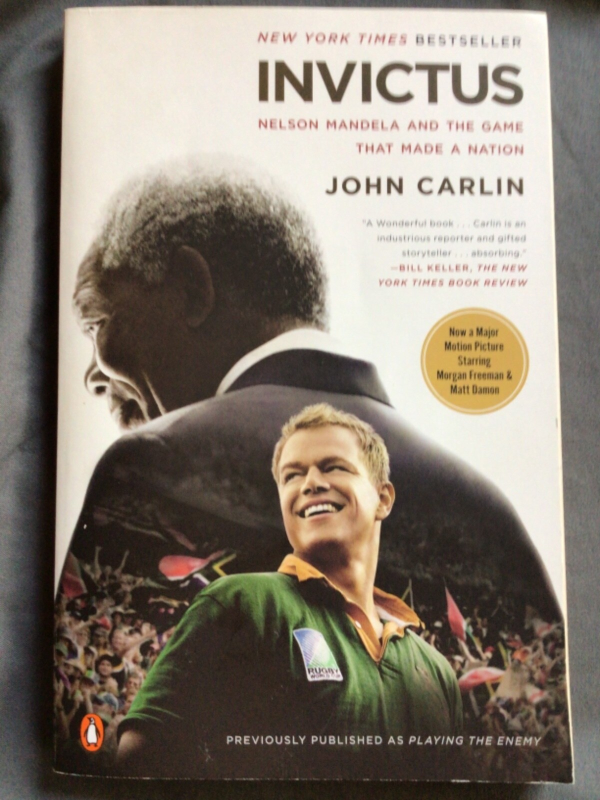【中古】 INVICTUS:FILM TIE-IN(A)/ATLANTIC BOOKS (UK)/JOHN *SEE 9781848872400 CARLIN Invictus: Nelson Mandela and the Game That Made a Nation by