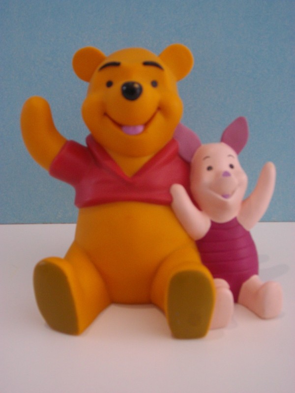Tirelire Moneybank Winnie L'Ourson & Piglet Porcinet Disney