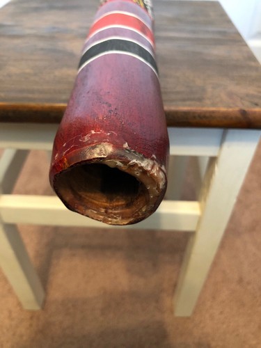 Handmade Didgeridoo 25 inch painted