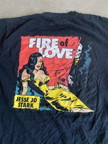 JESSE JO STARK　FIRE of LOVE　Tシャツ　黒　XL $_12.JPG?set_id=880000500F