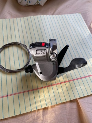 New Old Stock (NOS) SHIMANO DEORE LX SL-M580 3 SPEED LEFT Shifter and Cable