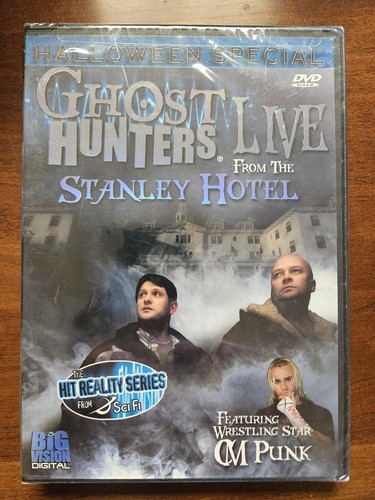GHOST HUNTERS: LIVE FROM THE STANLEY HOTEL DVD *NEW* CM Punk