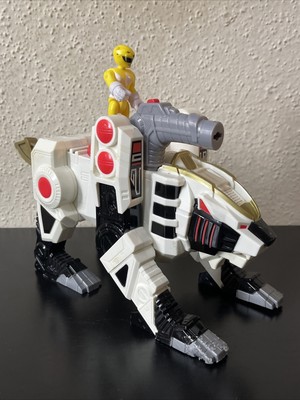 Fisher-Price Imaginext Power Rangers Yellow Ranger and White Tiger Zord Toys 3-8