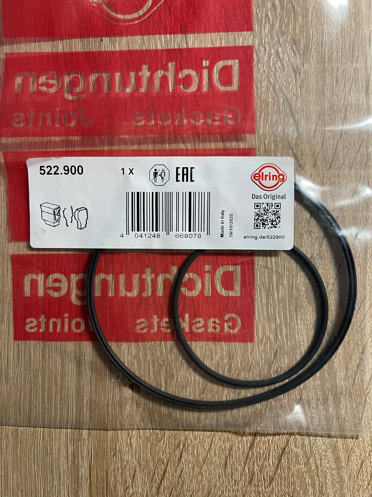 ELRING 522.900 Gasket set for Vacuum Pump BMW replaces 11 66 ELRING 522.900 Gasket set for Vacuum Pump BMW replaces 11 66