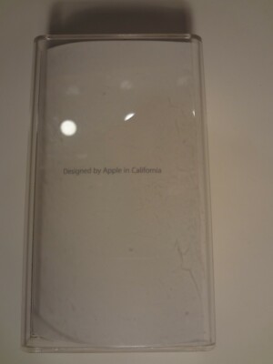 Apple iPod Touch Empty clear BOX ONLY With Inserts no iPod