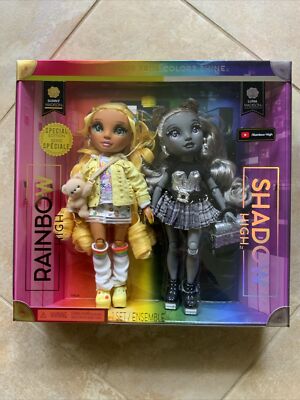 RAINBOW HIGH TWINS- Sunny Madison & Luna Madison -SPECIAL EDITION SET