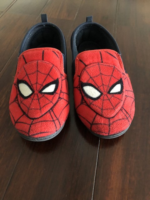 spiderman slippers size 13