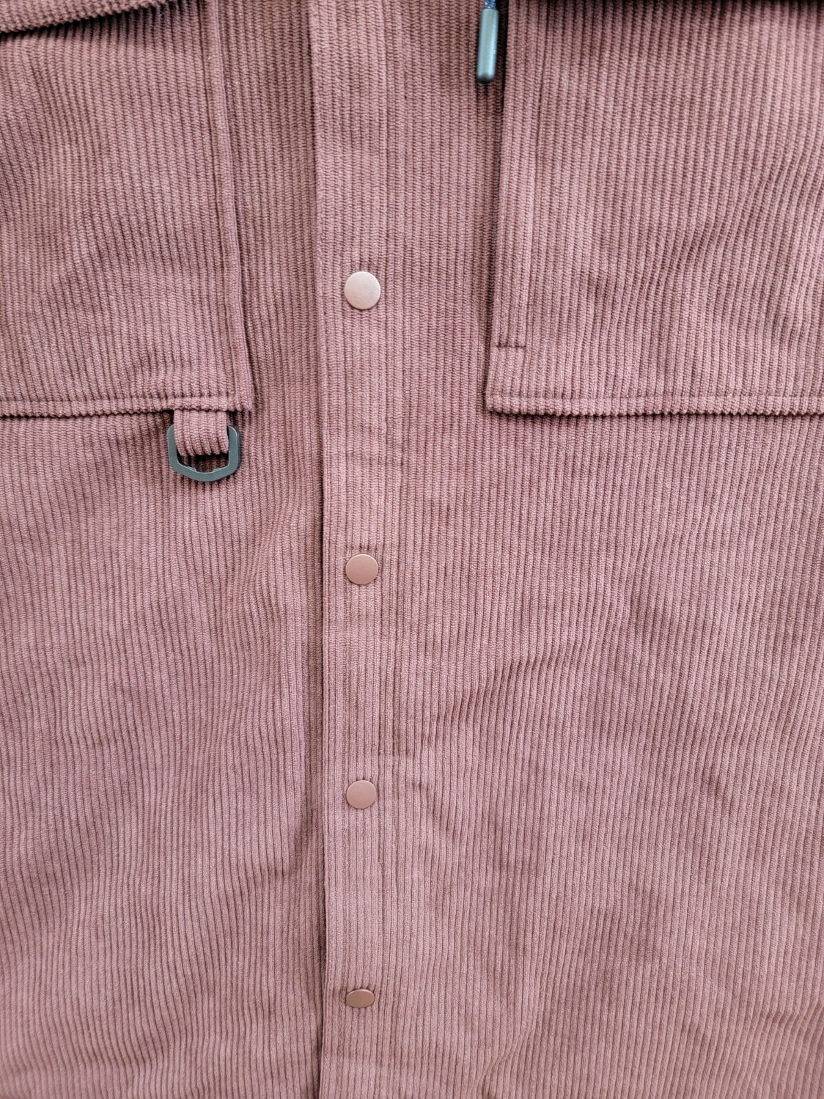 BASS OUTDOOR Relaxed Fit Corduroy Shirt Jacket Men's S Rum Raisin Long Sleeve - Picture 9 of 19