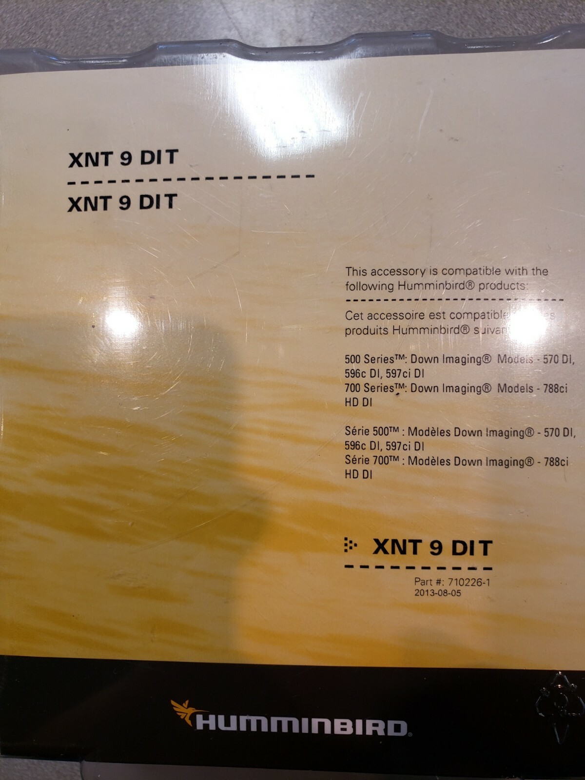 Humminbird XNT 9 DI T Transducer Kit