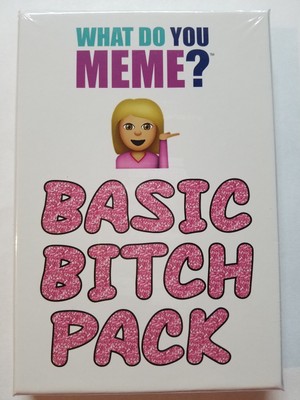 对于出售 What Do You Meme? Basic Bitch Expansion Pack Sealed Brand New FAST SHIPPING