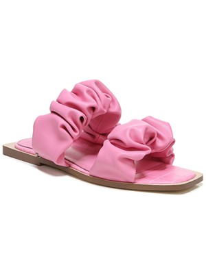 

CIRCUS BY SAM EDELMAN Женские розовые шлепанцы с крокодилом Iggy на блочном каблуке, 9 м, Розовый, H5940S2