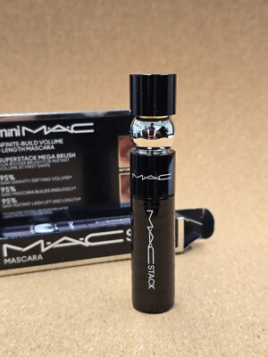 MAC Mini Mascara Macstack Infinite-Build Volume + Length 0.27 OZ 8ML