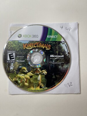 Kinectimals (Microsoft Xbox 360, 2010) Disc Only- No Tracking #1132