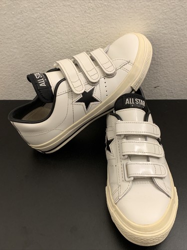 one star converse velcro