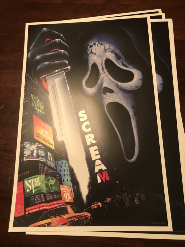 Scream 6 mini poster 11x17 2023