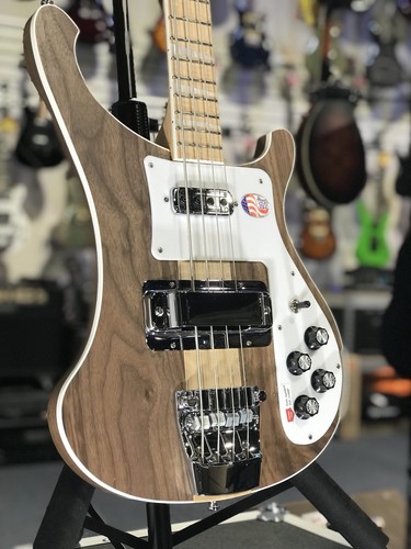 NEW 2018 4003W Rickenbacker 4 String Electric Bass Walnut W/ OHSC Aut Deal +Ship