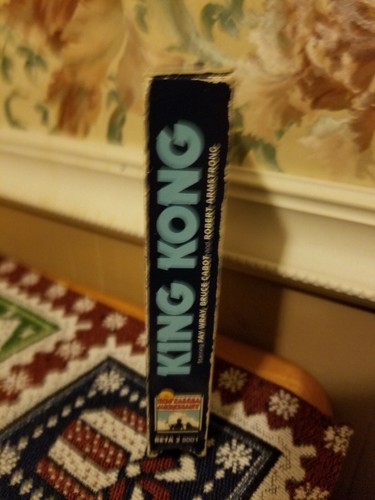 King Kong Beta 2 Tape Movie Original Uncut Version