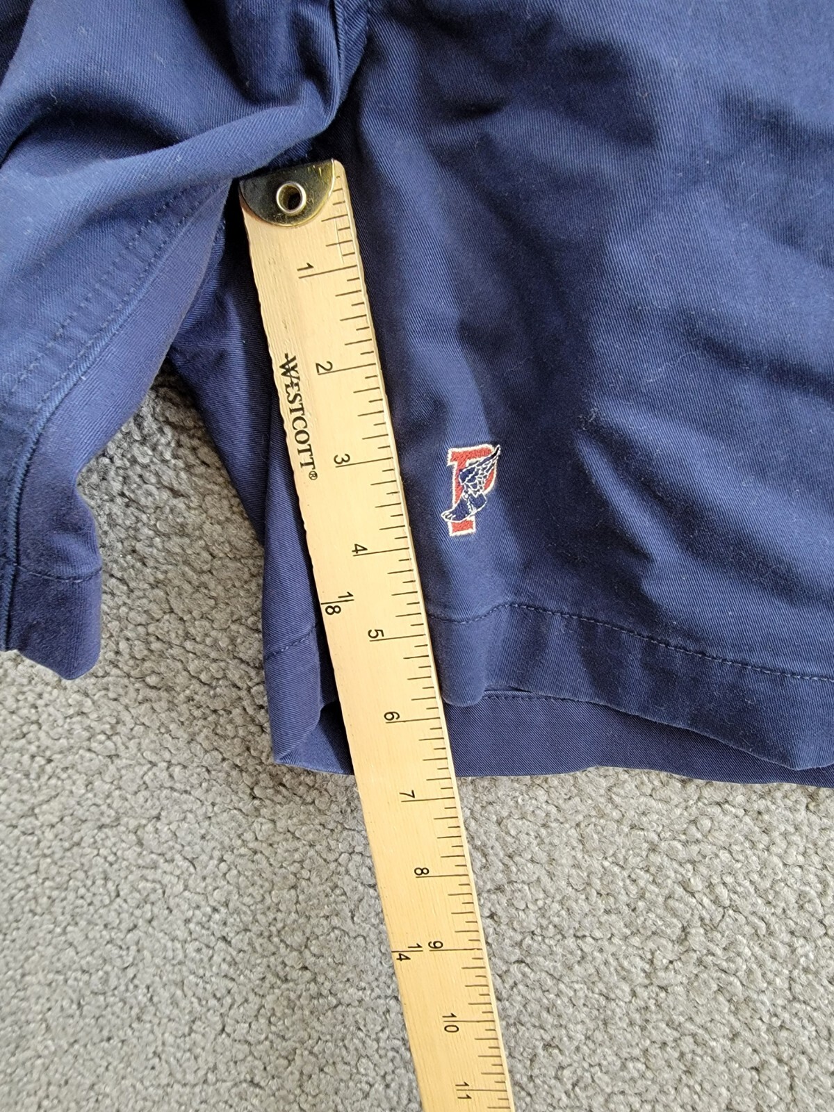 Polo Ralph Lauren 6-Inch Polo Prepster P-Wing Shorts Men's XXL Navy Button Zip - Picture 7 of 18