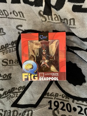 Deadpool - LootCrate Exclusive Q-Fig Figure Statue 2015 Marvel QMX