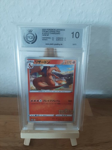 Glurak, Grand Prix Promo, S-P143, PGS 10, Gem Mint, PSA, Pokemon