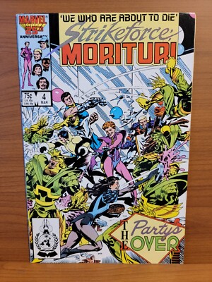 Strikeforce Morituri #4 FN 1986