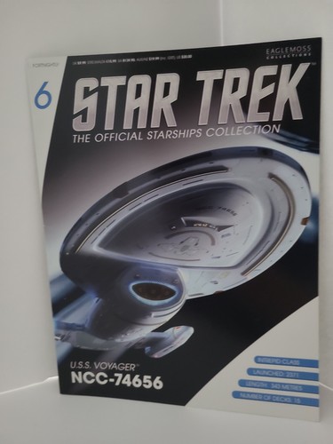 Eaglemoss StarTrek Starship Figurine CollectionMagazine