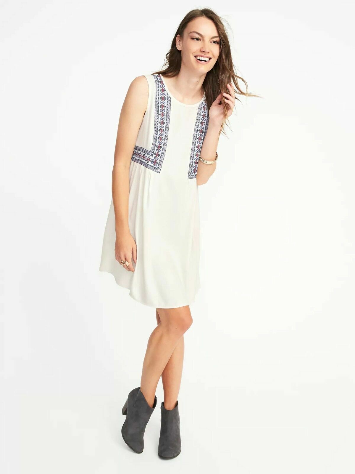 

Женское свободное платье Creme de la Creme с вышивкой Old Navy, размер, Цвет слоновой кости