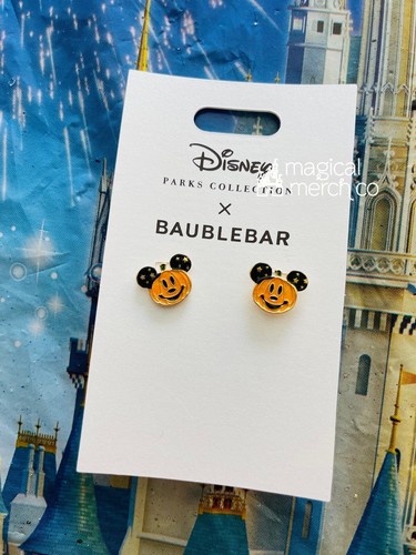 【Baublebar】★ピアス★ Mickey Mouse Disney Top Hat Earrings DISNEY - Baublebar Mickey Mouse Christmas Holiday Earrings