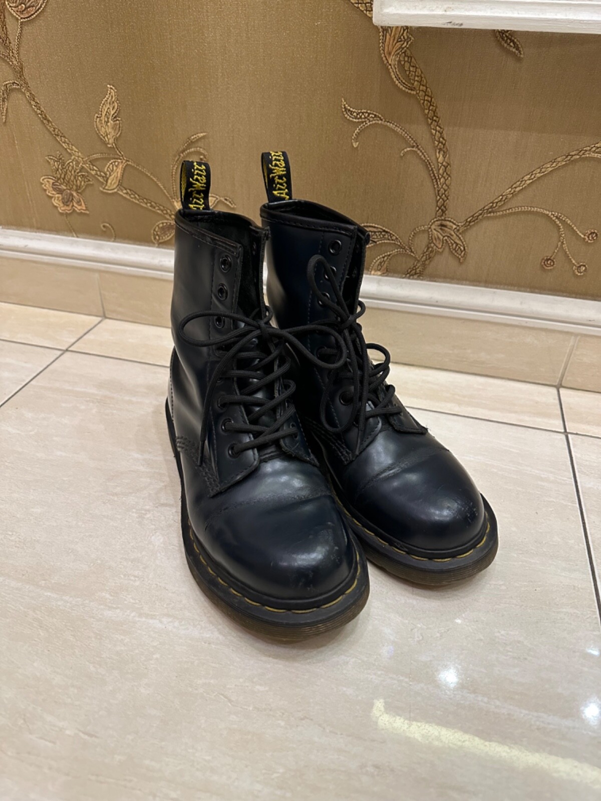 Dr Martens Boots dark blue Made in Vietnam Rare 4 | eBay