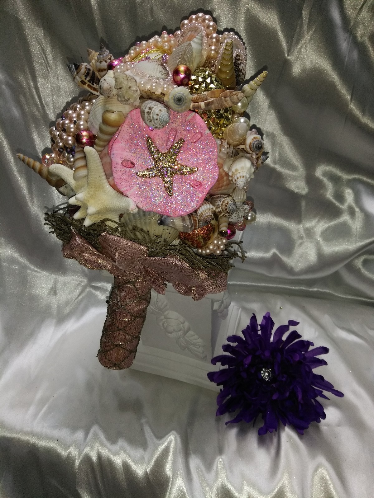Seashell Bridal Bouquet