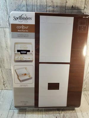 Spellbinders Contour Steel Rule Die The Giving Box Design New SR-014