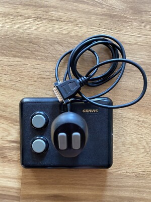 Vintage Gravis Analog Pro 15-Pin Joystick Controller PC Flight Stick Excellent