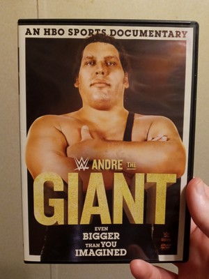 WWE: Andre The Giant - An HBO Sports Documentary DVD With Insert & Fathead