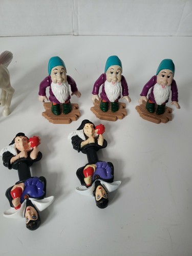 McDonald's SNOW WHITE and the 7 Dwarfs Happy Meal Toy PRINCE with HORSE lot