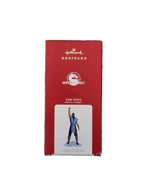  2021 Hallmark Keepsake Ornament MORTAL KOMBAT SUB ZERO NIB Christmas 