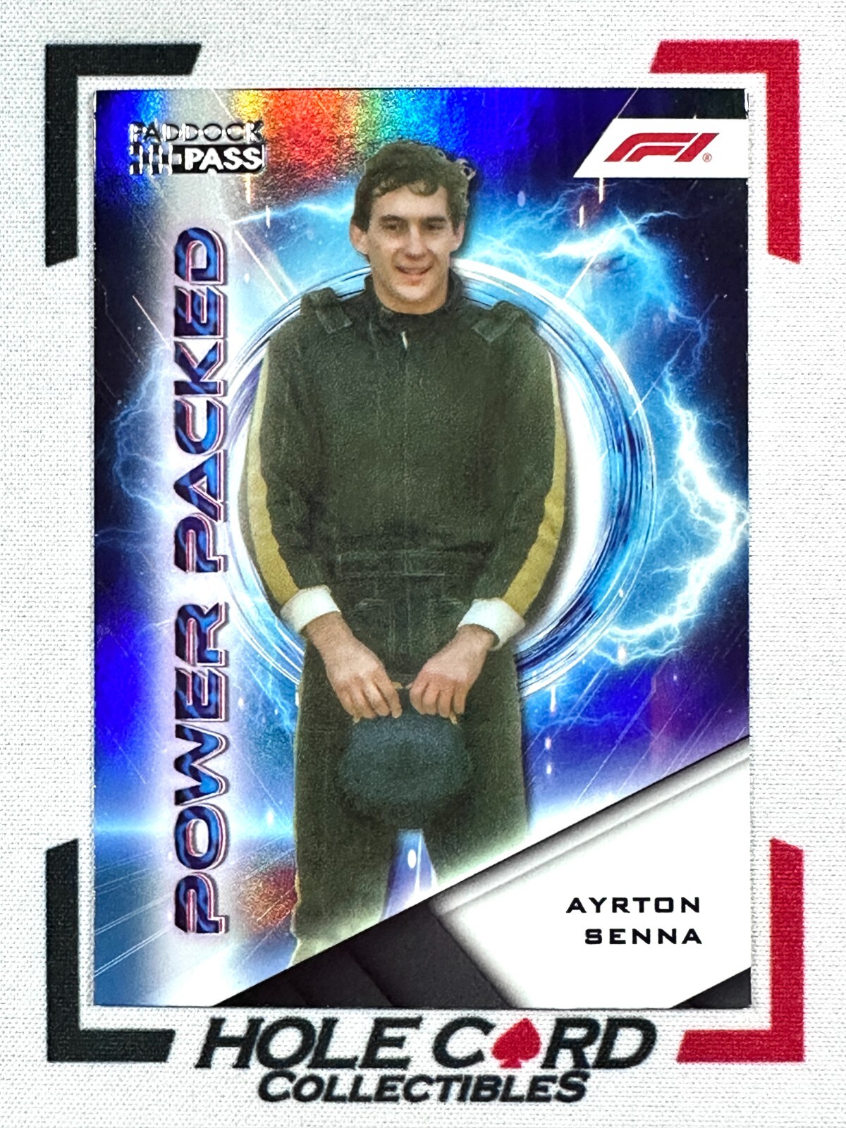Topps Ayrton Senna 1/1 世界に1枚 one of one 2025 Topps Formula 1 F1 Lights Out AYRTON SENNA /25 World