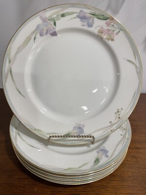 Mikasa Grande Ivory L5506  PERFECTION   Dinner Plates Set of 5 Beautiful!
