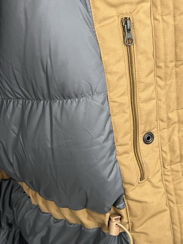 Pre-owned Fjall Raven Fjallraven Womens Singi Down Jacket Buckwheat Brown Size Large