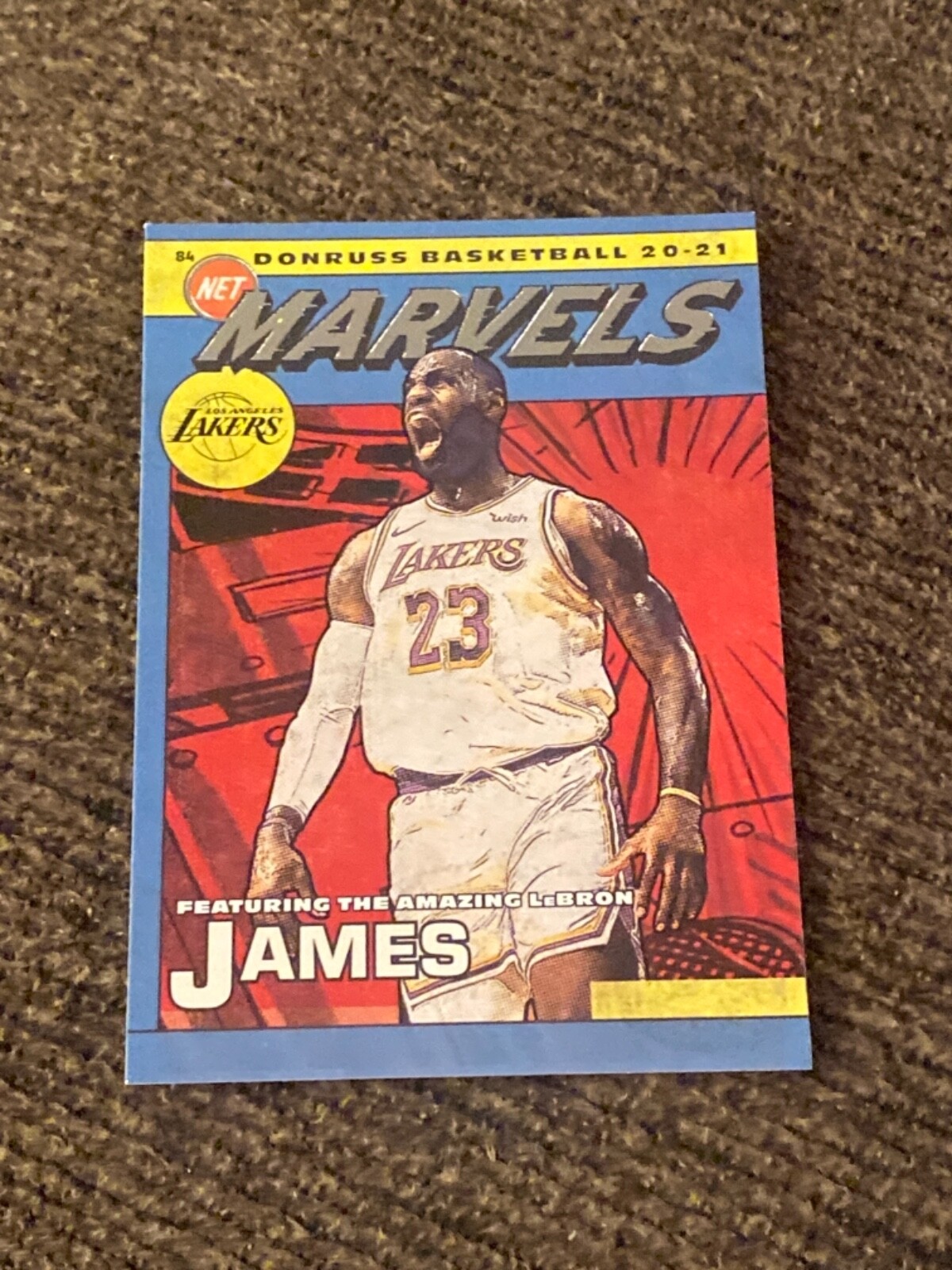 PSA10 2021 ドンラス NET MARVELS レブロン マーベル 2020-21 Donruss