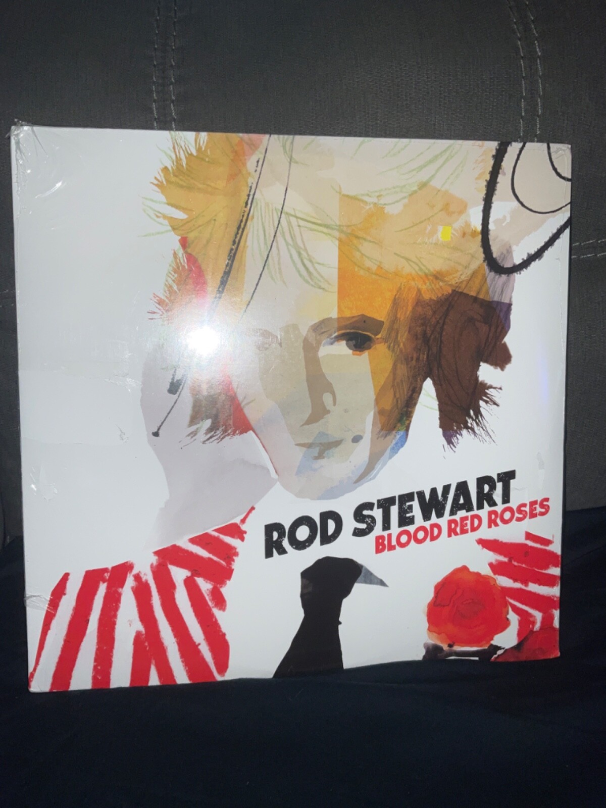 Rod Stewart Blood Red Roses 2 x LP Album vinyl record 2018