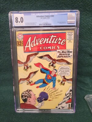 ADVENTURE COMICS #303 CGC 8.0 / DC COMICS 1962