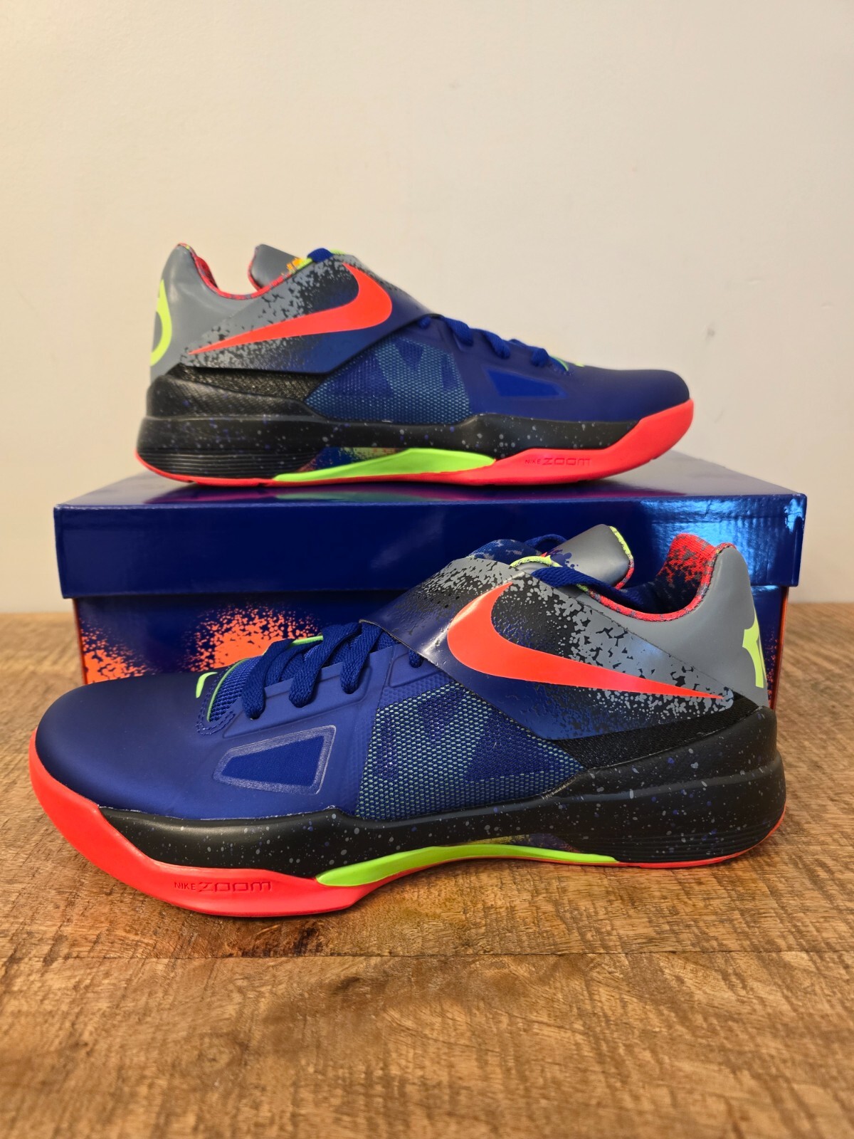 Nike Zoom KD 4 “Nerf” 2024 Retro FQ8180-400 Men's Size 9.5