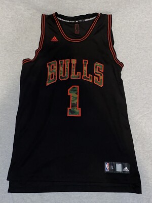 Derrick rose camo jersey 2025