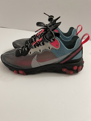 ★ Nike Air ★React Element 87 Nike React Element 87 'Total Orange & Black & Thunder Blue