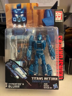 Transformers Titans Return Deluxe Blurr MOSC  Sealed
