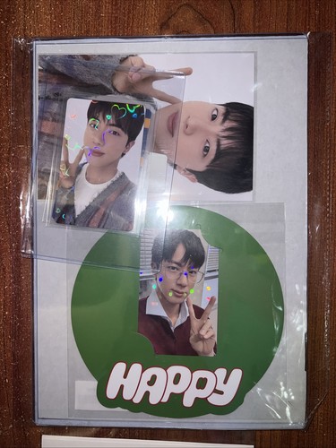 BTS JIN HAPPY JPFC UMS Limited Photocard POB Postcard BTS JIN HAPPY JPFC UMS Limited Photocard POB Postcard