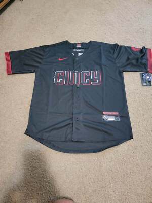NWT Elly De La Cruz Reds City Connect Jersey Youth XL